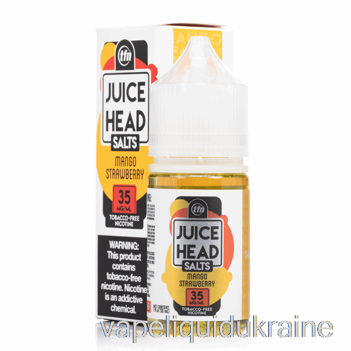 Vape Liquid Ukraine Mango Strawberry - Juice Head Salts - 30mL 35mg